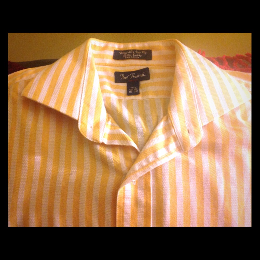 Paul Fredrick slim fit dress shirt